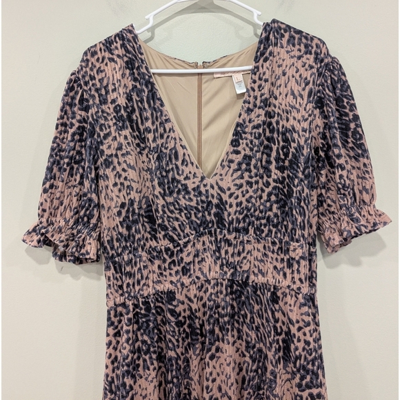 Anthropologie Hutch Adelia Ruffled Midi Dress Size Large - Picture 6 of 9
